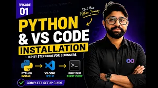 Python Installation VS Code Setup for Beginners 2026 Install Python VS Code Step by Step