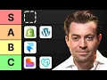 I Ranked Every Website Builder TIER LIST