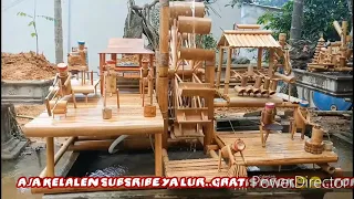 kincir air bambu terbaik yang pernah ada 