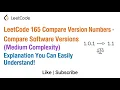 LeetCode 165 Compare Version Numbers - Let s Comparare Software Versions