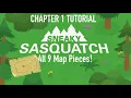 How To Get All 9 Map Pieces - Sneaky Sasquatch Tutorial
