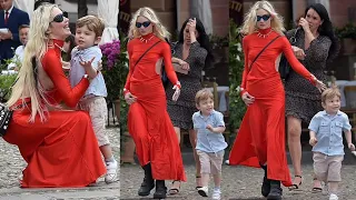 Elon Musk Ex Grimes Spotted Vacationing In Portofino With Their Child X His Son Saxon