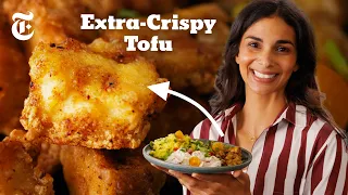 Super-Crispy Tofu, No Pressing Required | Nisha Vora | NYT Cooking