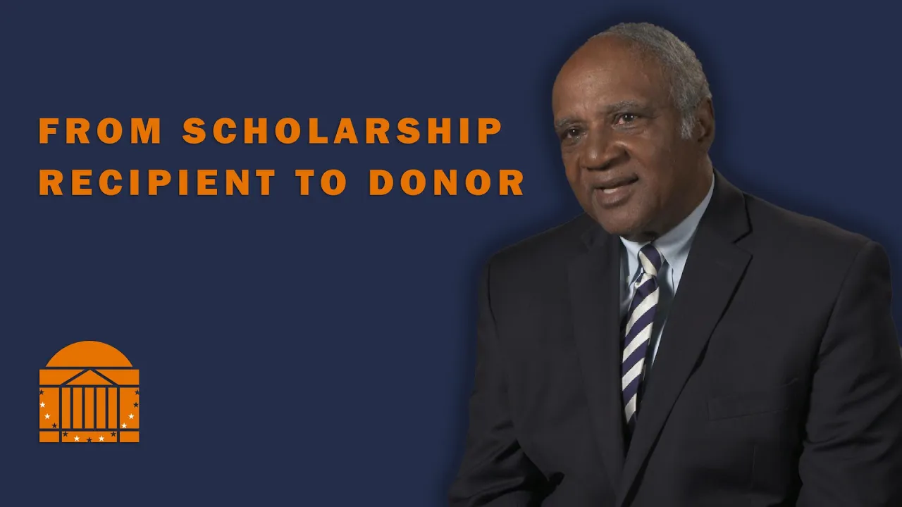 Video thumbnail: Paying It Forward: A Darden Alumnus' Journey from Scholarship Recipient to Donor