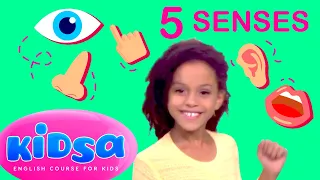 5 Senses Kids Songs Kidsa English 