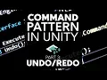 Command Pattern in Unity Part 3 Functionality