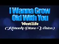 Download Lagu I WANNA GROW OLD WITH YOU - Westlife (KARAOKE PIANO VERSION)