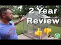 2 year review of Outsunny 4 x6 Walk-in Greenhouse