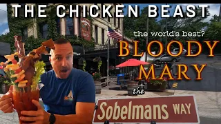 World’s best Bloody Mary, Sobelman’s CHICKEN BEAST! Can we finish it?