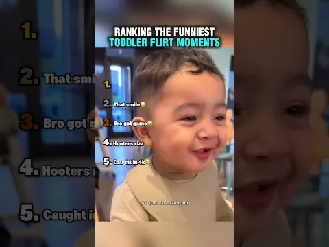 Ranking The Funniest Toddler Flirt Moments😂🥹