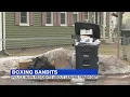 Discarded boxes inside your trash can make your home a prime target for buglers