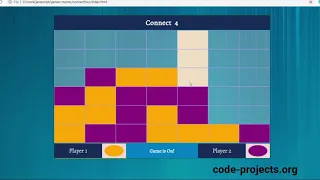 Connect 4 In JavaScript With Source Code Source Code Projects