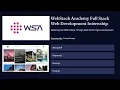 Full Stack Web Development Internship at WSA HomelyHub Soniya Taneja