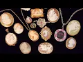 MUST SEE A FANCY SHOW TELL - MY CAMEO JEWELRY COLLECTION part 2