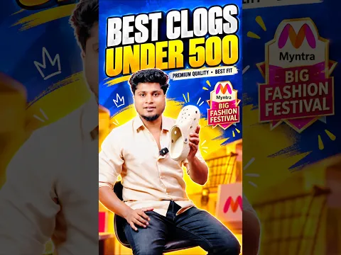 BEST * CLOGS * Slipper under 500 π€― | AMAZON & MYNTRA SALE PRICE π₯