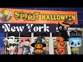 SPIRIT HALLOWEEN NYC 4K U walking tour