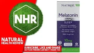 Natrol Melatonin Advanced Sleep Time Release 10 mg 60 Tablets