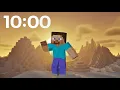 10 Minute Countdown Timer - Minecraft Dance