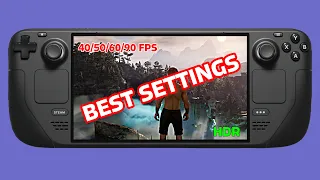 The Best Steam Remote Play Settings for Steam Deck