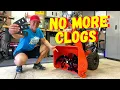 NEVER CLOG AGAIN Ariens Compact 24 Impeller Kit Install Throw Farther