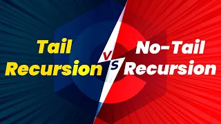 Tail No-Tail Recursion C Programming Language