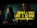 Download Lagu LIKE A STONE (AUDIO SLAVE) | ANDRA RAMADHAN - ONCE MEKEL