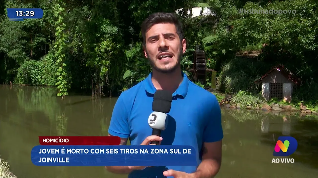 Homicídio: jovem é morto com seis tiros na zona Sul de Joinville