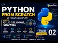 Python from Scratch if elif else Logique for while Partie