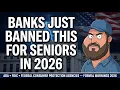 BANKS ARE NOW BANNING THIS FOR SENIORS Pass This to Anyone Who Has a Bank Account