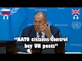 Download Lagu Lavrov Talks About the UN Leadership Being Privatized by the West | RU-EN