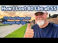 How I Lost 80 Pounds in 7 Months at 55 10 Steps That Changed My Life WFPB Weight Loss Journey