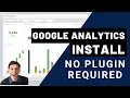 How to ADD Google Analytics to WordPress without Plugin WordPress Tutorials 2021