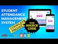 Student Attendance Management System With SOURCE CODE
