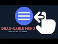 CSS and Draggable JS Tutorial How to Code a Drag-gable Floating Circle Menu