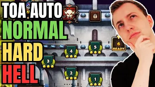 DESTROY the TOA ALL my TEAMS Beginner and Advanced - NORMAL HARD AND HELL Summoners War