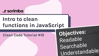 Clean Functions in JavaScript Clean Code Tutorial