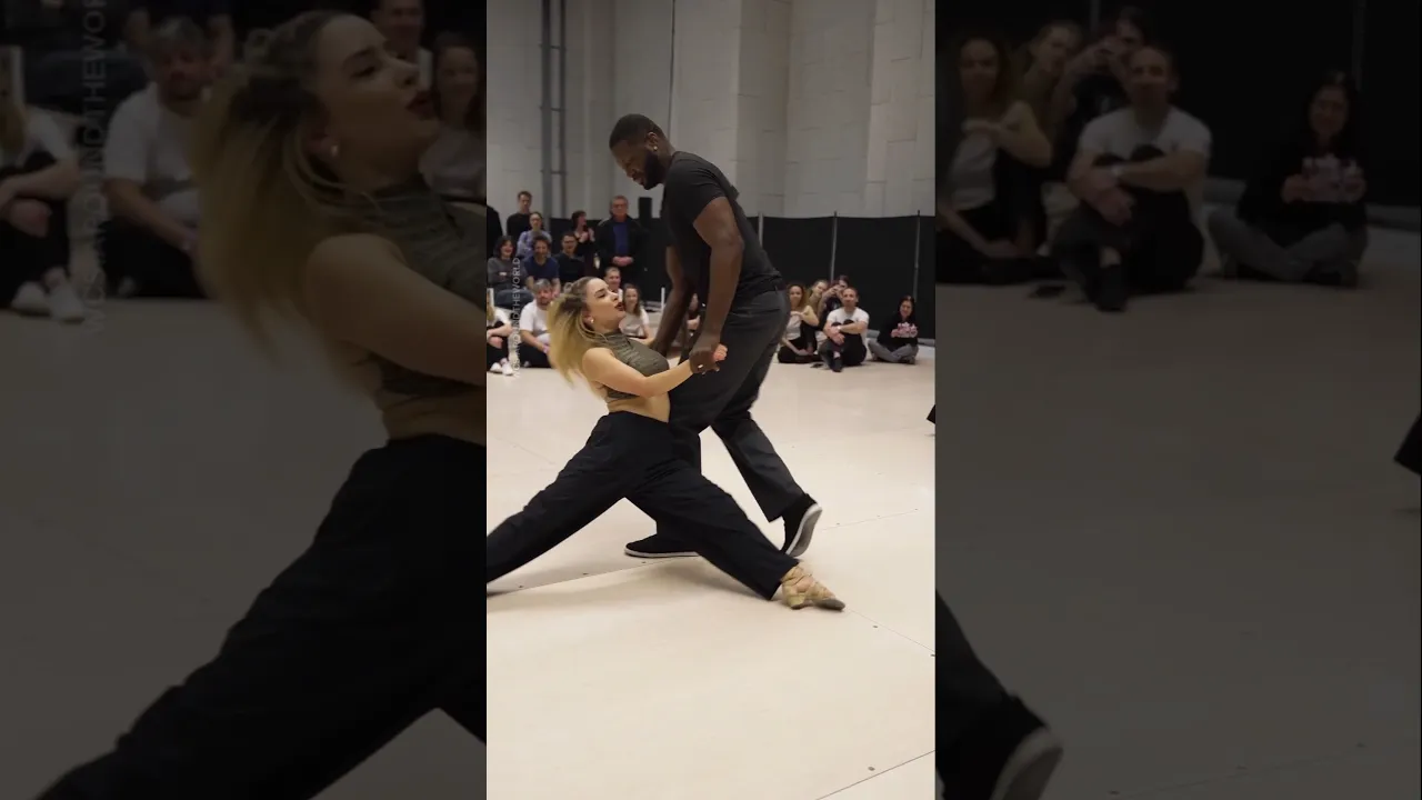 She's a little stick of dynamite 🧨🔥😍 #improv #westcoastswing