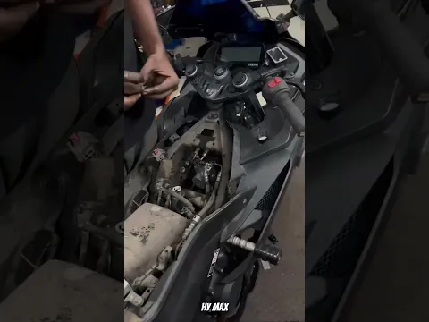 R15 V3 ABS COMPLETE REPAIR ✅ | DM FOR ENQUIRY | #shorts #m4tech #r15 #r15v3 #malayalam #trending