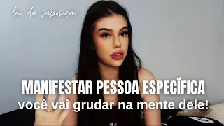 assista esse vídeo antes de manifestar pessoa específica.