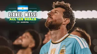 ليونيل ميسي   جميع أهدافه ال      في     مباريات مع الأرجنتين دندنها