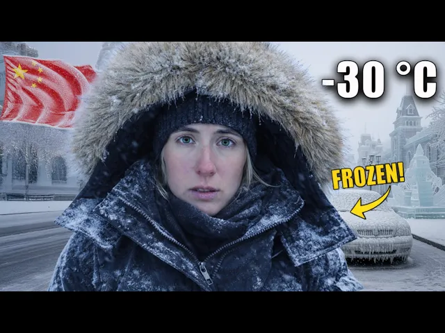 I Flew to the Coldest City in China (−30°C / −22°F)