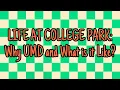 Why UMD and What is it Like