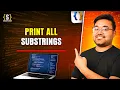 All Substrings of String Java plus DSA Placement FAANG