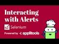 How To Interact With Browser Alerts Using Selenium Java - Test Automation Cookbook