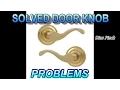 DOOR LEVER PROBLEMS Baldwin 5445V