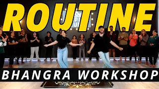 ROUTINE BHANGRA WORKSHOP SHUBH BHANGRA EMPIRE EMPIRE STUDIO 