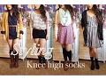 BudgetFashion Styling Knee High Socks From The Dollar Store Nov