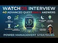 Wearable Developer Interview 40 WatchOS Power Management Questions Answers
