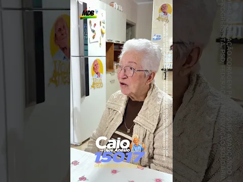 Enquanto o Vovô Anésio estava aqui, ele sempre dizia:"Tem o Caio para ajudar,Tem o Caio para levar "