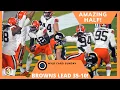 WATCH LISTEN Cleveland Browns tie record for most points scored in 1st quarter of playoff game